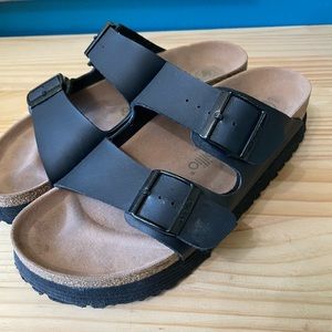 Black Birkenstock Vegan Papillio size 40